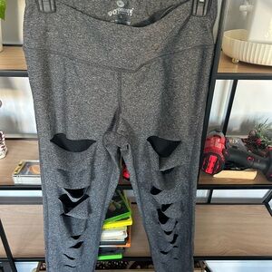 90 Degree By Reflex Charcoal Leggings